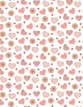 Load image into Gallery viewer, Pink Valentine&#39;s Day Digital Papers and Card Making Kit