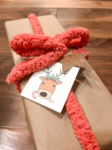 Reindeer Christmas Holiday Tags and Tiny Cards