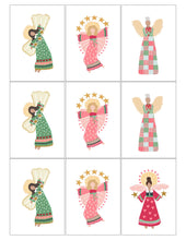 Load image into Gallery viewer, Christmas Holiday Angels Illustrations mini