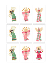 Load image into Gallery viewer, Christmas Holiday Angels Illustrations mini