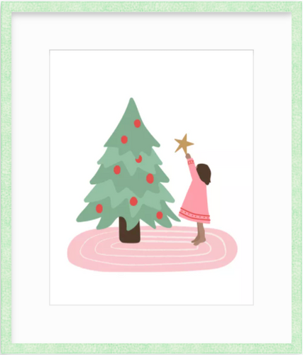 Christmas Children Wall Art Posters and Cards
