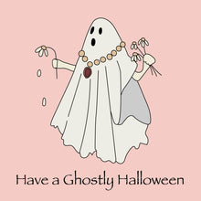 Load image into Gallery viewer, Glamorous Ghosts Halloween Cards and Tags