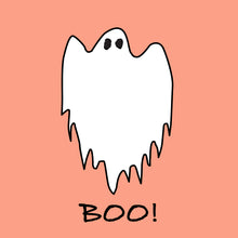 Load image into Gallery viewer, Happy Spooky Ghost, Pumpkin and Black Cat Halloween Cards and Tags