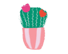 Load image into Gallery viewer, Cactus Flower Wall Art Collection - bright