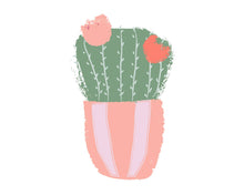 Load image into Gallery viewer, Cactus Flower Wall Art Collection - pastel