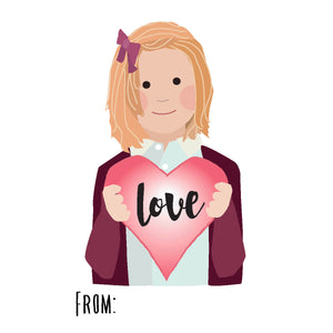 Custom Valentine Cards - one person