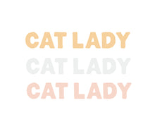 Load image into Gallery viewer, Kitty Cat &amp; Cat Lady Wall Art