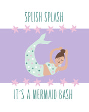 Load image into Gallery viewer, Mermaid Decor and Birthday Party Posters