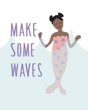 Load image into Gallery viewer, Mermaid Decor and Birthday Party Posters