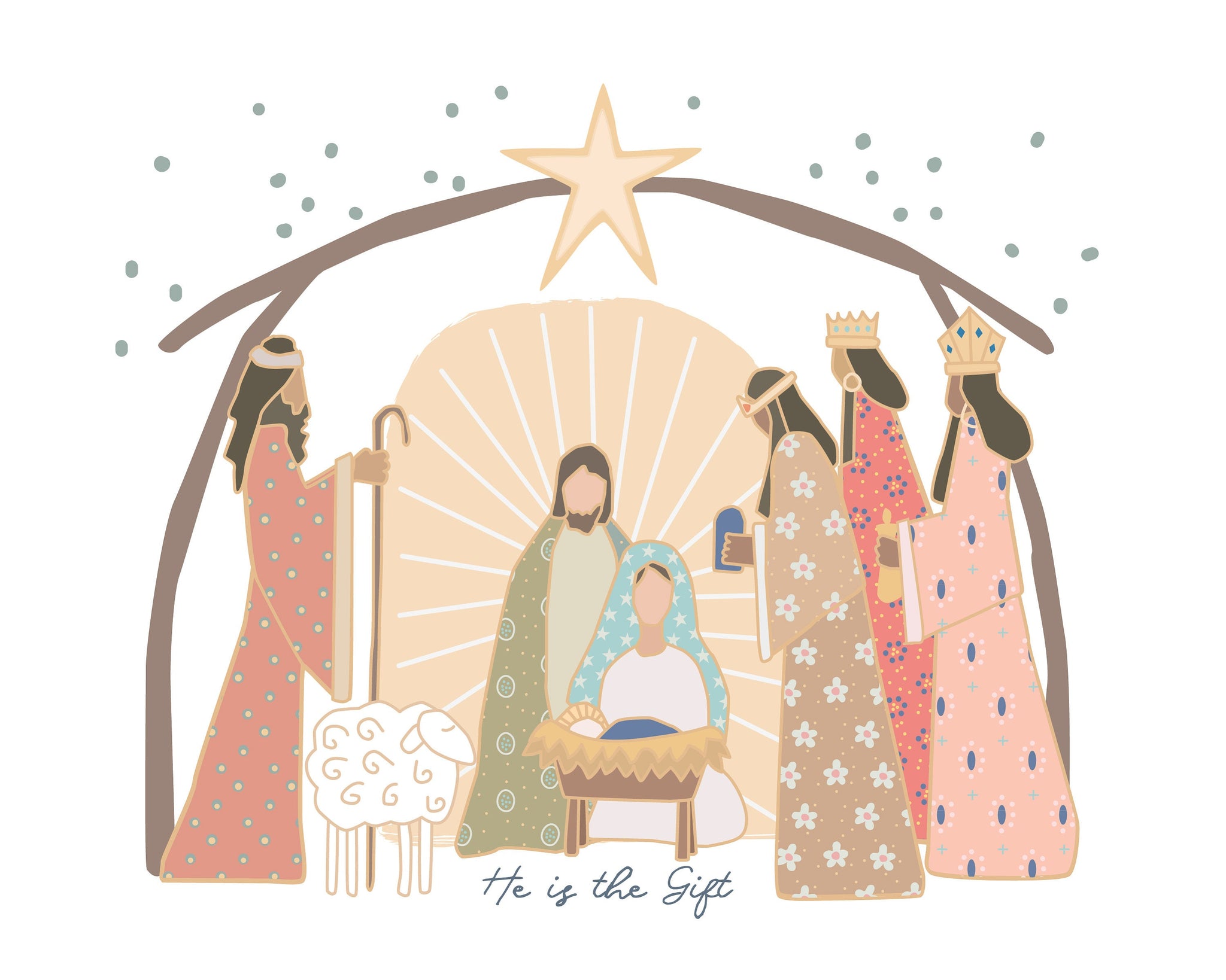 nativity scene clip art