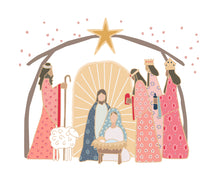 Load image into Gallery viewer, He is the Gift, Christmas Nativity Art -  digital download