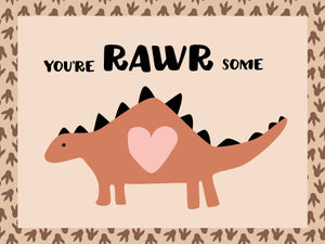 Dinosaur Valentines