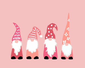 Christmas Holiday Gnomes to make your walls happy!