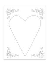 Load image into Gallery viewer, Happy Hearts Wall Art and Coloring Pages