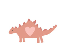 Load image into Gallery viewer, Dinosaur Posters Wall Art - pink