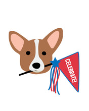 Load image into Gallery viewer, Patriotic Puppy Dog Faces Posters for 4th of July party and wall decor