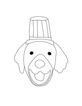 Load image into Gallery viewer, Patriotic 4th of July Puppy Dog Faces Coloring pages