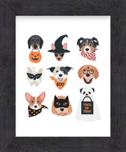 Load image into Gallery viewer, Halloween Puppies Poster - new puppies 2.0