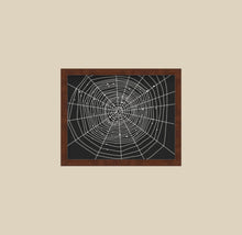 Load image into Gallery viewer, Vintage Halloween Illustration Posters Spiderweb