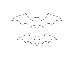 Bat Pattern for Halloween Wall Decor