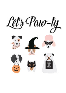 PUPPY PARTY AND POSTER COLLECTION - Halloween Pups