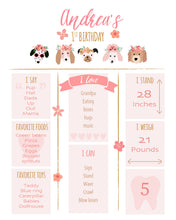 Load image into Gallery viewer, Birthday Poster for Puppy Parties- Custom design