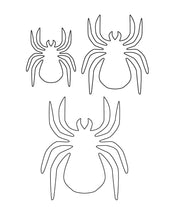 Load image into Gallery viewer, Spider Pattern for Halloween Wall Decor