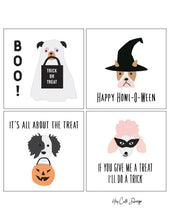 Load image into Gallery viewer, Halloween Puppy Dog Faces Cards