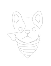 Load image into Gallery viewer, Halloween Puppy Dog Faces Coloring Pages &amp; Cards