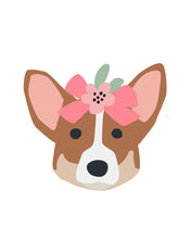 Load image into Gallery viewer, New Puppy Dog Faces 2.0 With Flower Crowns Posters - for party and wall decor