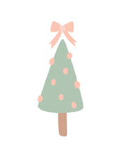 Load image into Gallery viewer, All the Trees Christmas Holiday Wall art and Cards - pastel