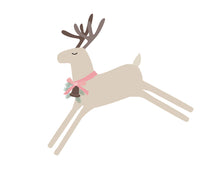 Load image into Gallery viewer, Scandi Reindeer, Gnomes and Christmas Trees - Pink