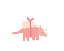 Load image into Gallery viewer, Christmas Dinosaurs - Pink