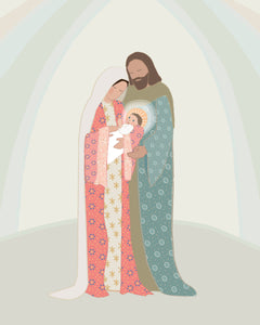 Prince of Peace Christmas Nativity Art