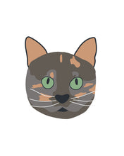 Load image into Gallery viewer, New Kitty Cat Faces (2.0) Wall Art