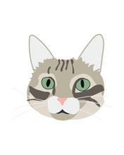 Load image into Gallery viewer, New Kitty Cat Faces (2.0) Wall Art
