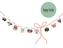 Load image into Gallery viewer, PUPPY PARTY AND POSTER COLLECTION- New 2.0 puppies with flowers
