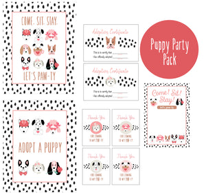 PUPPY PARTY AND POSTER COLLECTION - Valentine's Party