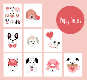 PUPPY PARTY AND POSTER COLLECTION - Valentine's Party