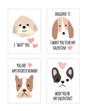 Load image into Gallery viewer, Pink Puppy Dog Valentines
