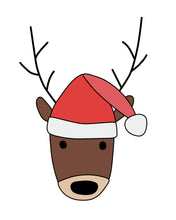 Load image into Gallery viewer, Santa&#39;s Reindeer Christmas Holiday Wall Art Posters