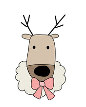 Load image into Gallery viewer, Santa&#39;s Reindeer Neutral Christmas Holiday Wall Art Posters