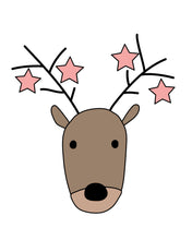 Load image into Gallery viewer, Santa&#39;s Reindeer Neutral Christmas Holiday Wall Art Posters