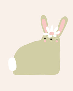 Hoppy Easter Bunnies - pastel