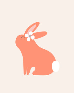 Hoppy Easter Bunnies - bright
