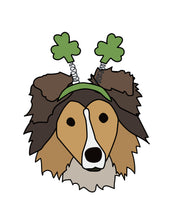 Load image into Gallery viewer, St. Patrick&#39;s Day Puppy posters
