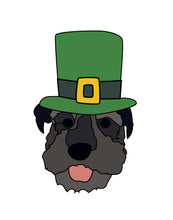 Load image into Gallery viewer, St. Patrick&#39;s Day Puppy posters