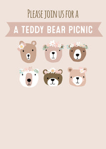 Teddy Bear Birthday Party Pack