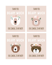 Load image into Gallery viewer, Teddy Bear Birthday Party Pack