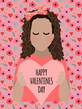 Load image into Gallery viewer, Custom Valentine Cards - one person
